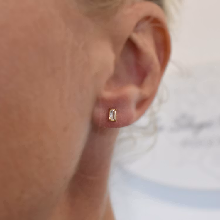 Örhänge Litet Glitter GULD