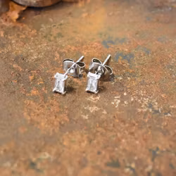 Örhänge Litet Glitter SILVER