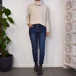 Jeans Jogger MÖRK BLÅ - Newplay