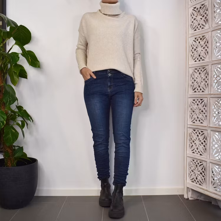 Jeans Jogger MÖRK BLÅ - Newplay