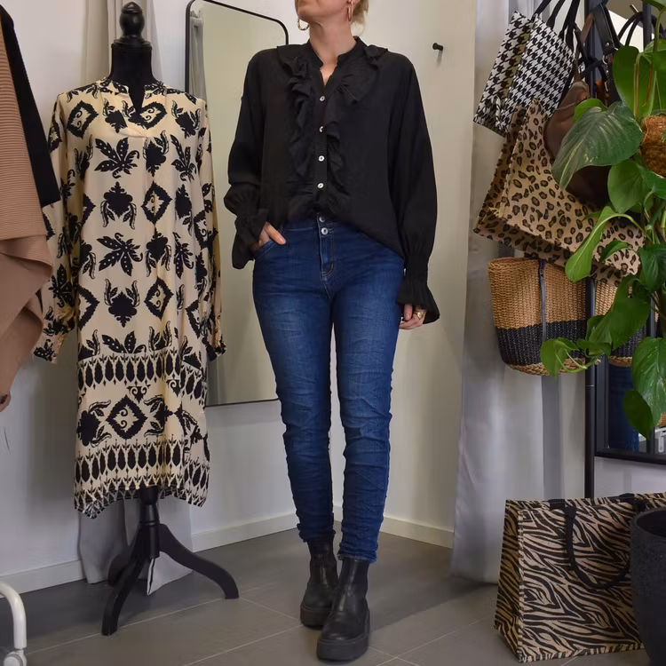 Jeans Jogger MÖRK BLÅ - Newplay