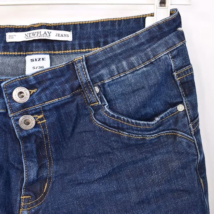 Jeans Jogger MÖRK BLÅ - Newplay