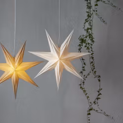 Pappersstjärna Place 60cm VIT - Star Trading