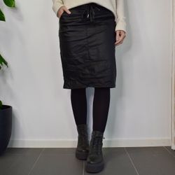 Kjol Vaxad SVART