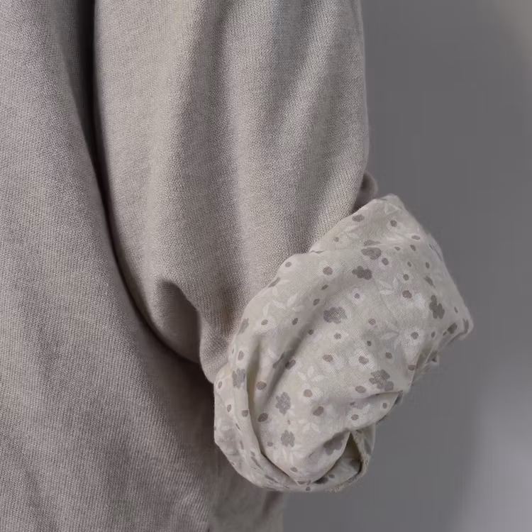 Set Skjorta och Tröja BEIGE