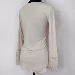Bastopp med Spets BEIGE - Marta du Chateau