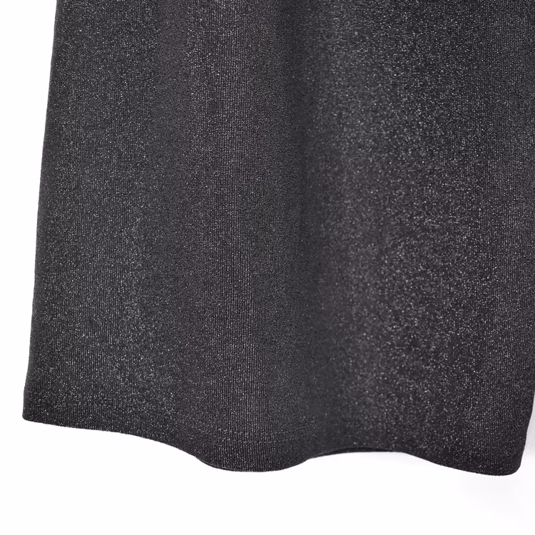 Vid Byxa Glitter SVART - Marta du Chateau