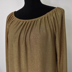 Blus Alexandra Glitter CAMELLO - Marta du Chateau