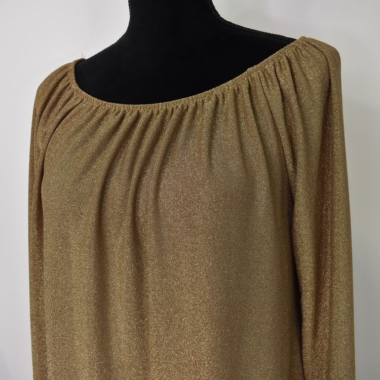 Blus Alexandra Glitter CAMELLO - Marta du Chateau