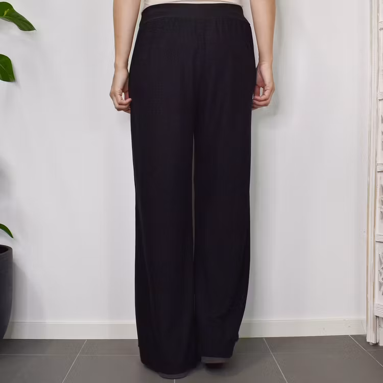 Vid Byxa Glitter SVART - Marta du Chateau