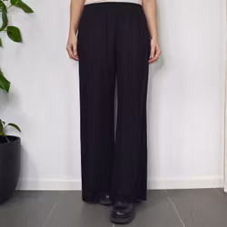 Vid Byxa Glitter SVART - Marta du Chateau