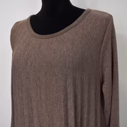 Klänning Jasmin Plisserad TAUPE - Marta du Chateau