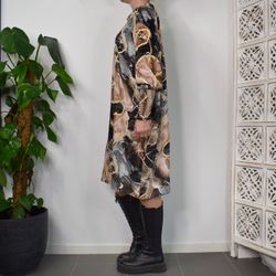 Klänning Eva Mönstrad MULTI - Marta du Chateau
