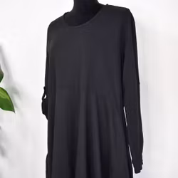 Sweatshirt-klänning Marian SVART - Marta du Chateau