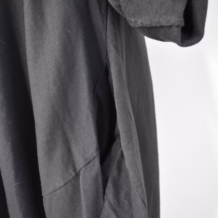 Sweatshirt-klänning Marian SVART - Marta du Chateau