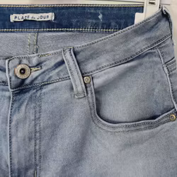 Jeans Jogger LJUS BLÅ - Place du Jour