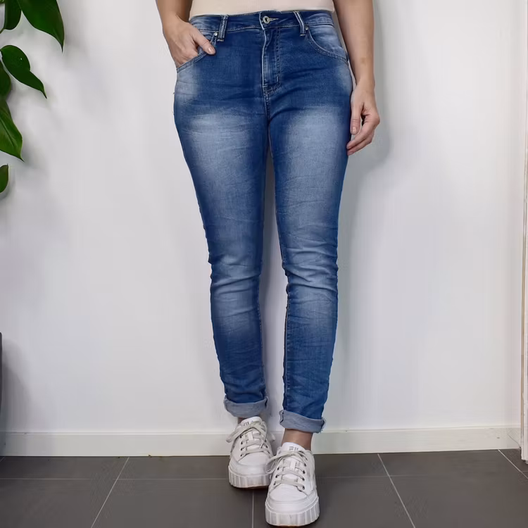 Jeans Jogger BLÅ - Place du Jour