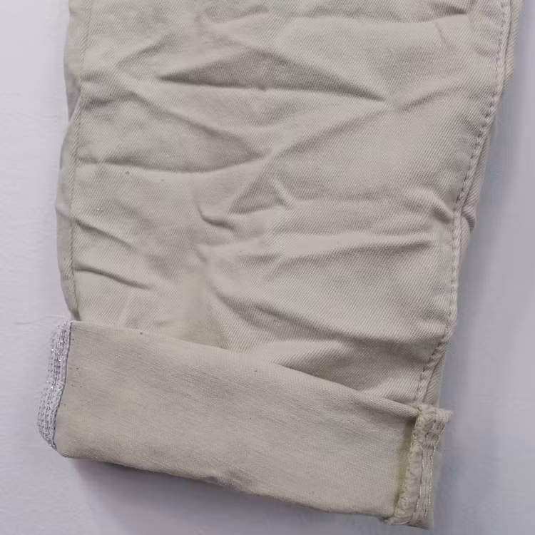Jeans med revär BEIGE - Place du Jour