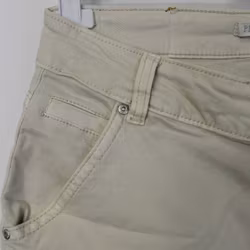 Jeans med revär BEIGE - Place du Jour
