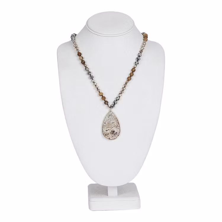 Halsband Penelope BEIGE - The Moshi