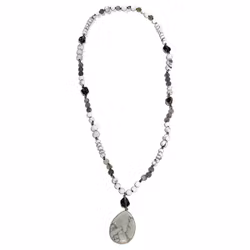 Halsband Phoeby VIT- The Moshi