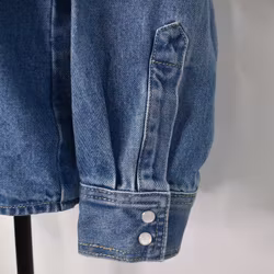 Skjortjacka Denim Over Sized BLÅ - 3D Denim