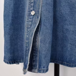 Skjortjacka Denim Over Sized BLÅ - 3D Denim