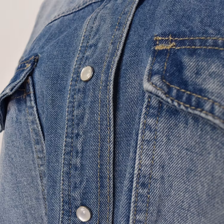 Skjortjacka Denim Over Sized BLÅ - 3D Denim