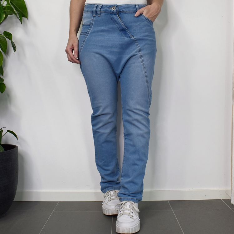 Jeans Baggy LJUS BLÅ - 3D Denim