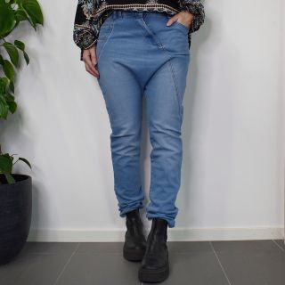 Jeans Baggy LJUS BLÅ - 3D Denim