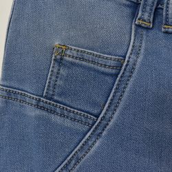 Jeans Baggy LJUS BLÅ - 3D Denim
