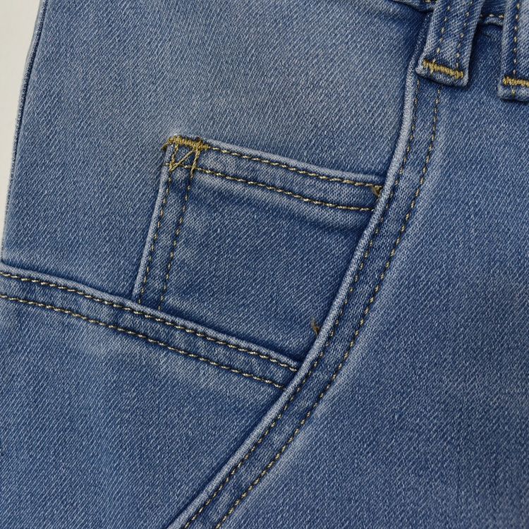 Jeans Baggy LJUS BLÅ - 3D Denim