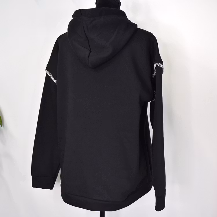 Hoodie Audrey Over Sized SVART - Marta du Chateau