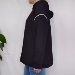 Hoodie Audrey Over Sized SVART - Marta du Chateau