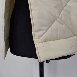 Vadderad Väst Quiltad BEIGE