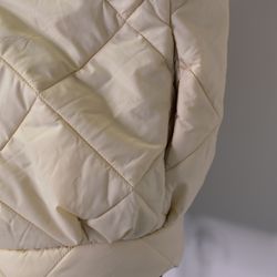 Vadderad Väst Quiltad BEIGE