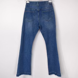 Jeans Flare BLÅ - 3D Denim