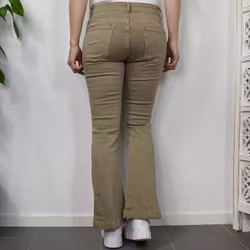 Jeans Flare BEIGE SCURO - 3D Denim