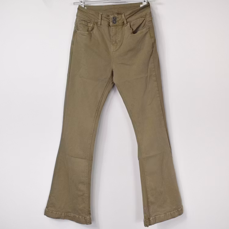 Jeans Flare BEIGE SCURO - 3D Denim