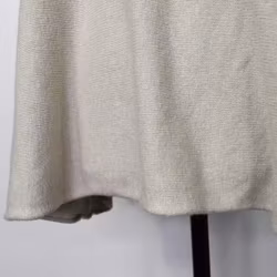 Stickad Ponchotröja BEIGE