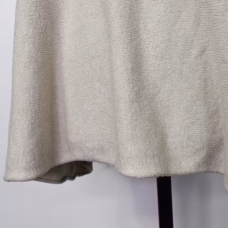 Stickad Ponchotröja BEIGE