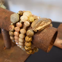 Armband Jackie 4-pack AMBER - The Moshi