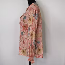 Blus Aya Blommig ROSA - Marta du Chateau