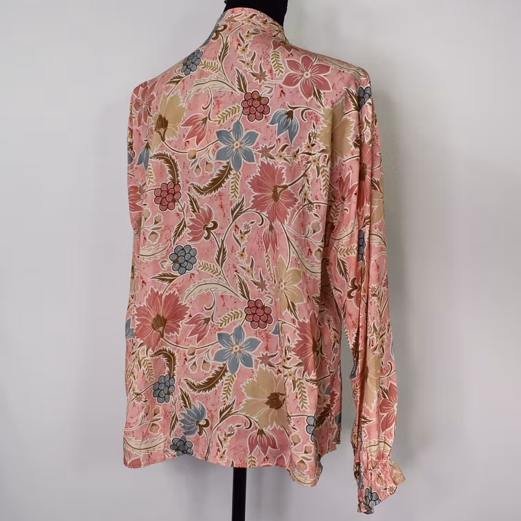 Blus Aya Blommig ROSA - Marta du Chateau