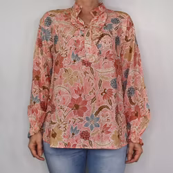Blus Aya Blommig ROSA - Marta du Chateau