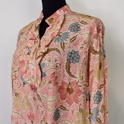 Blus Aya Blommig ROSA - Marta du Chateau