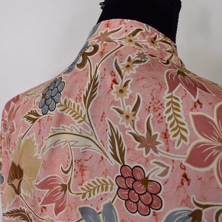 Blus Aya Blommig ROSA - Marta du Chateau