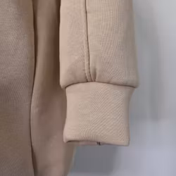 Sweatshirt med Tryck Over Size BEIGE FONCE