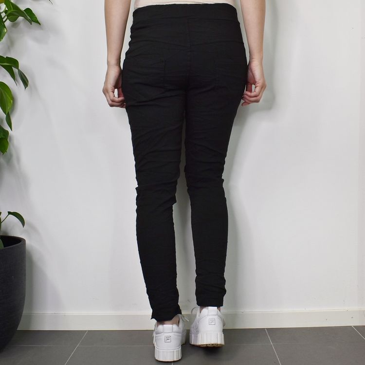 Stretchig Byxa SVART