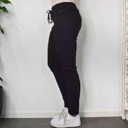 Stretchig Byxa SVART